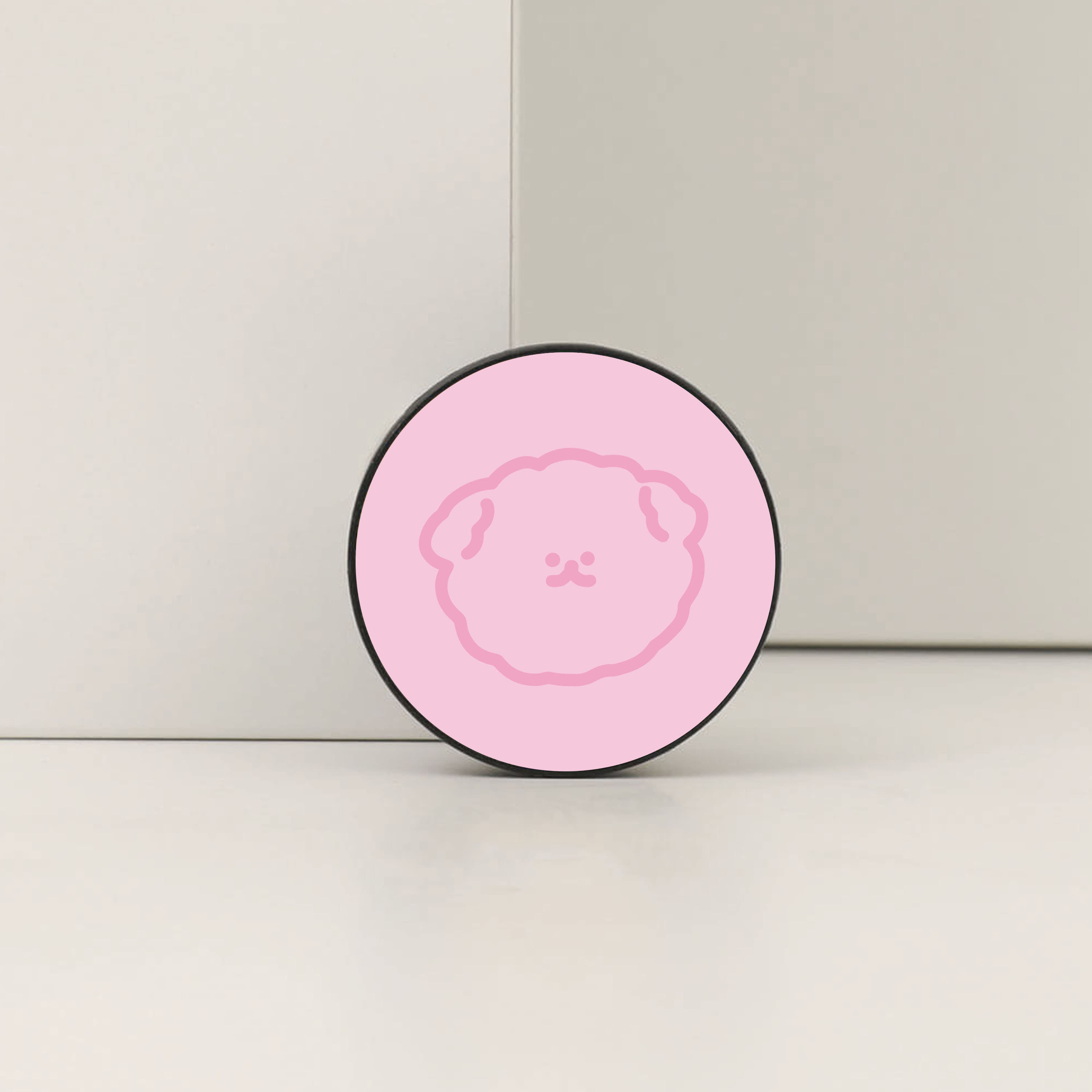 (핸디톡) 심플보숑_핑크